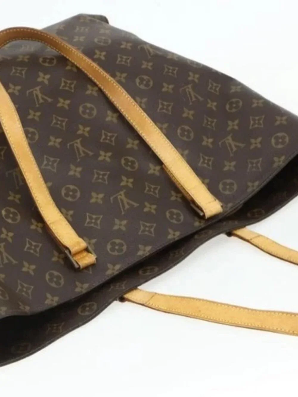 LOUIS VUITTON Monogram Sac Shopping GM Tote Bag M51110 LV Auth ka4033